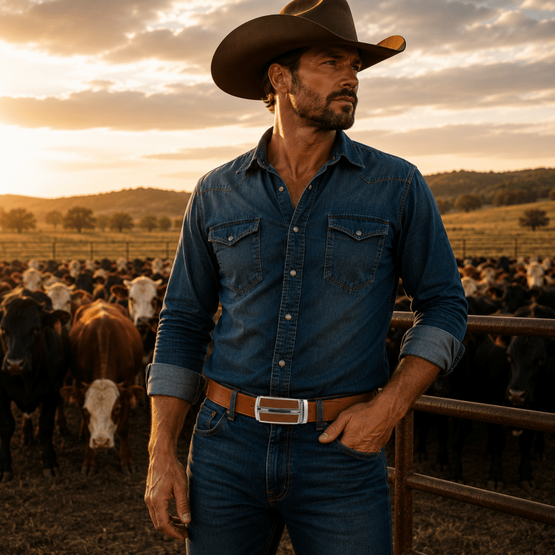 WESTEN Dapper Leather Belt