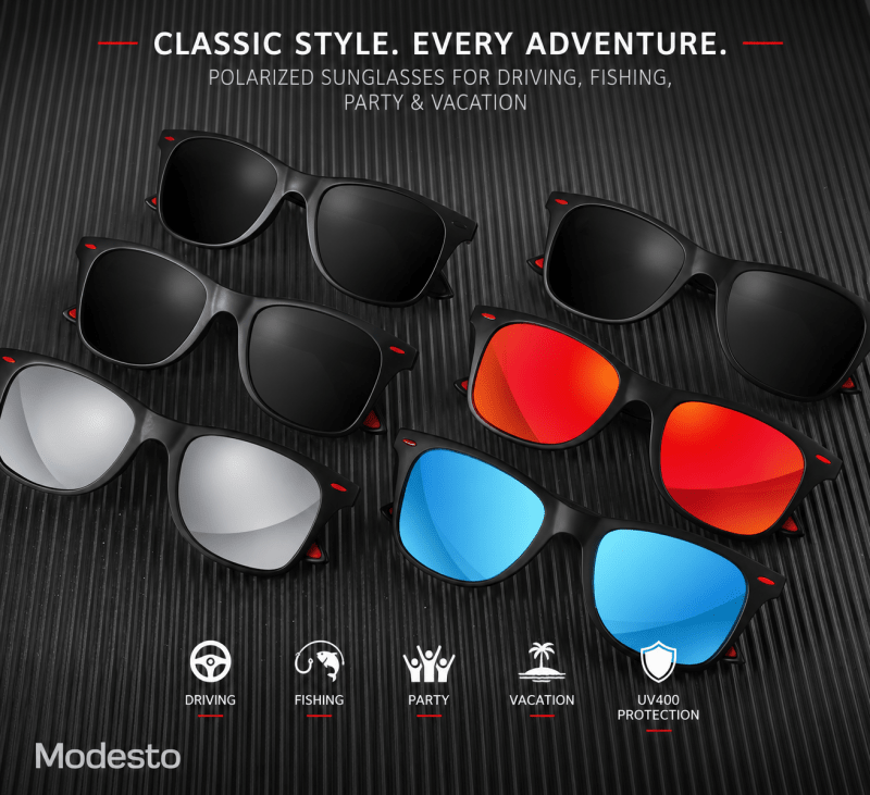 WESTEN Modesto Retro Sunglasses