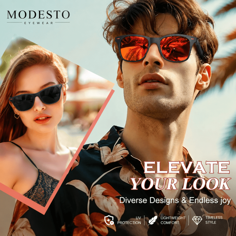 WESTEN Modesto Retro Sunglasses
